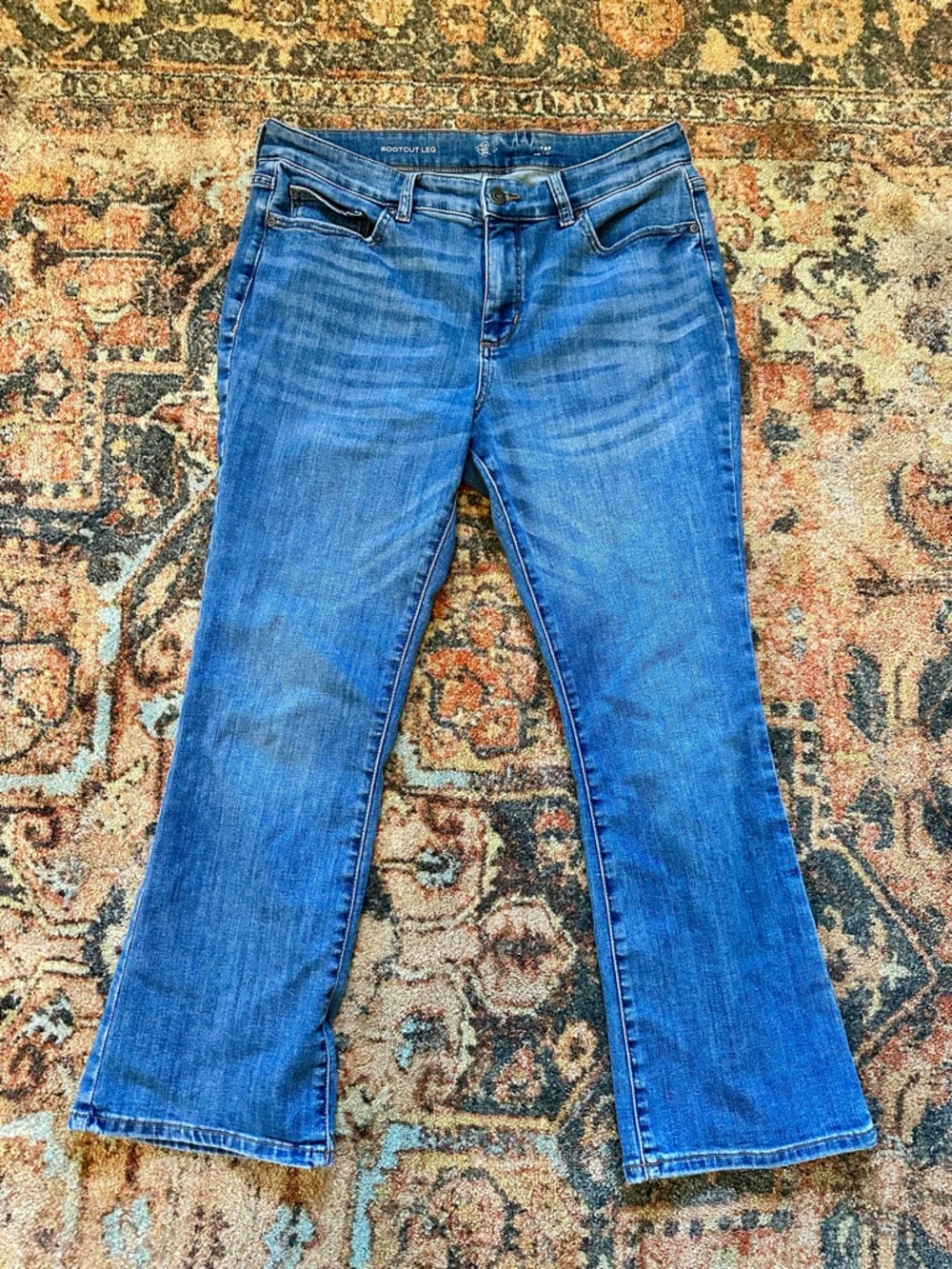 St. John’s bay Women's Medium Blue Bootcut Jeans
